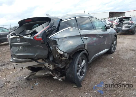 2020 Nissan Murano Platinum Intelligent Awd z USA, uszkodzony, nr VIN 5N1AZ2DS0LN122023